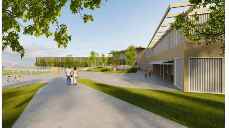 Proyecto de las piscinas de Landatxueta