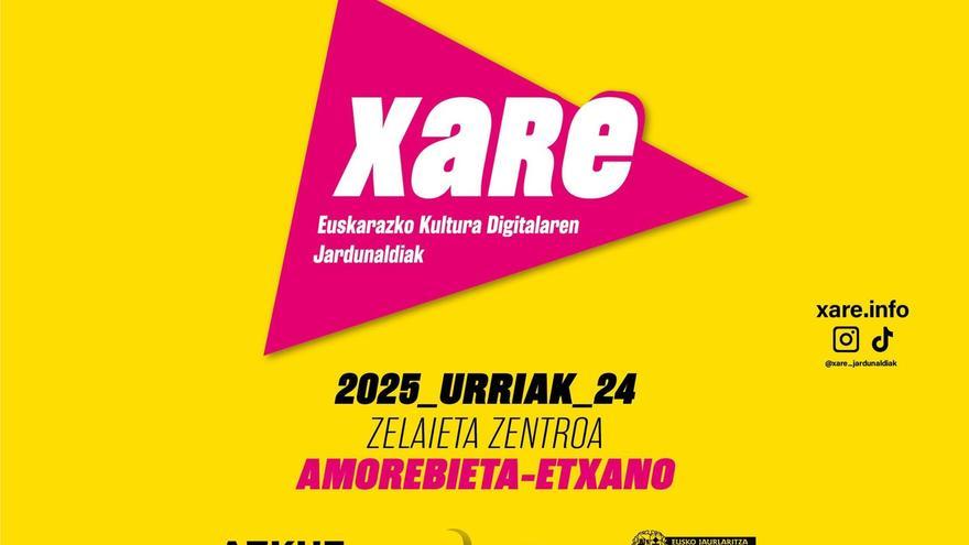 Xare Euskarazko Kultura Digitalaren Jardunaldiak Amorebieta-Etxanora iritsiko dira lehen aldiz ostiralean