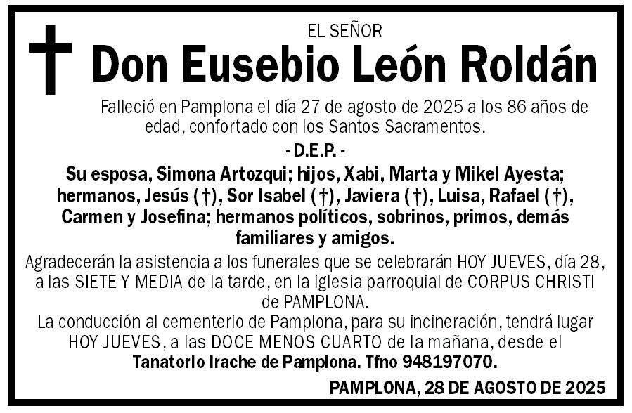 Eusebio León Roldán
