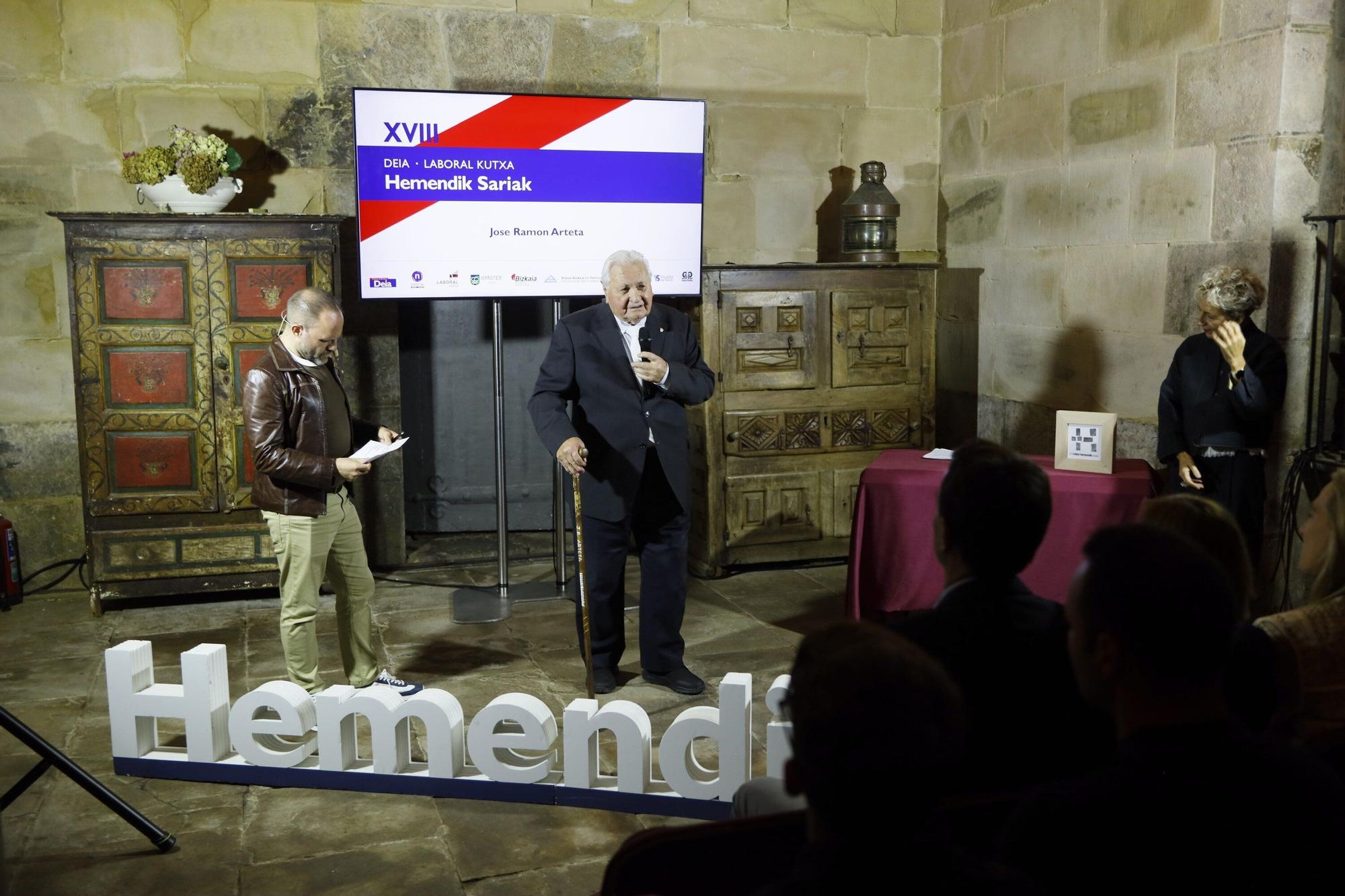 La gala DEIA Laboral Kutxa Hemendik Sariak Kostaldea, en imágenes