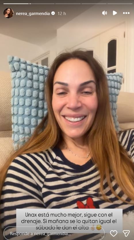 Nerea Garmendia actualiza el estado de salud de Unax