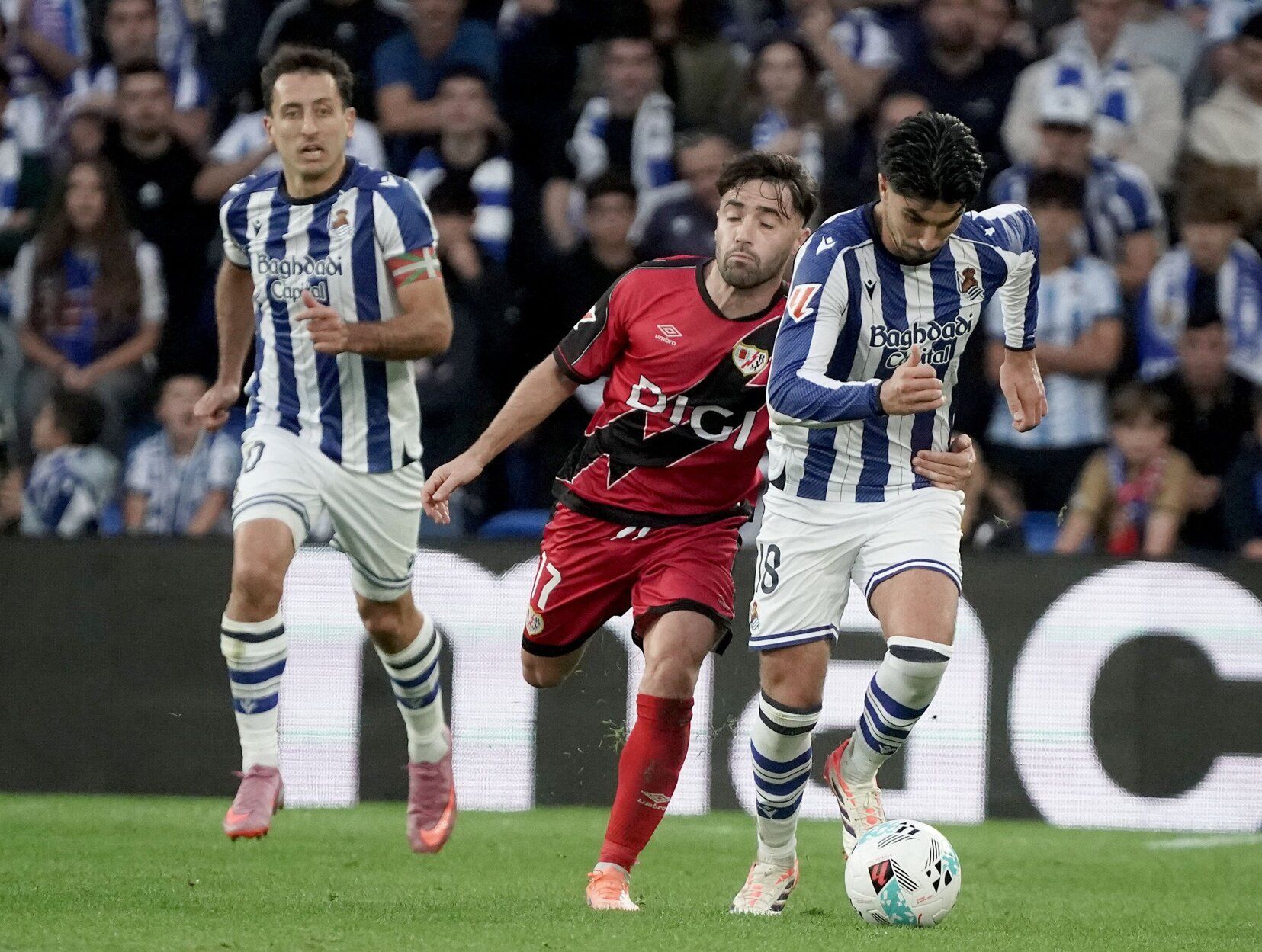 Las mejores imágenes del Real Sociedad - Rayo Vallecano