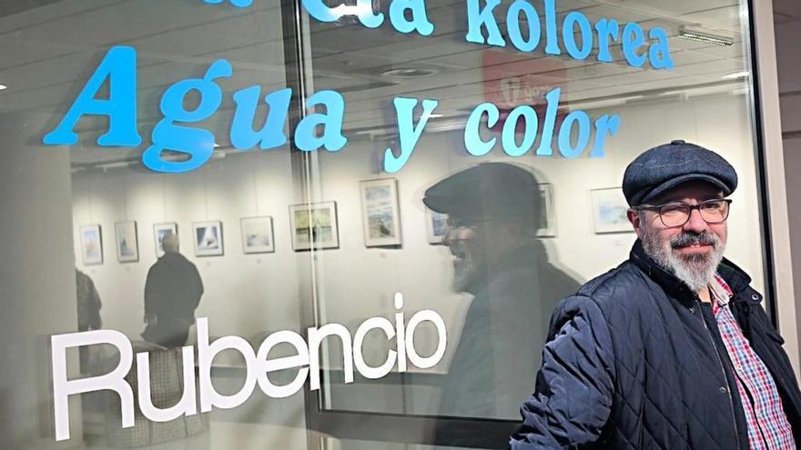 Rubén Álvarez, cuando la acuarela se convierte en terapia