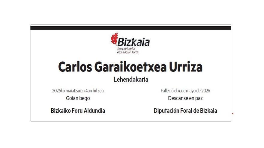 Carlos Garaikoetxea Urriza
