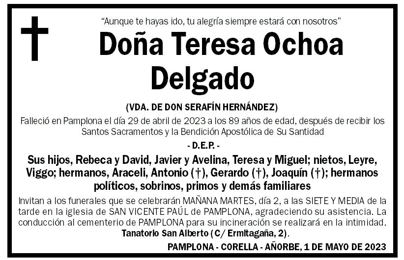 Teresa Ochoa Delgado