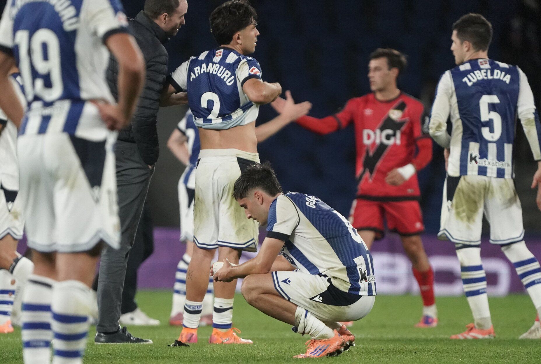 Las mejores imágenes del Real Sociedad - Rayo Vallecano