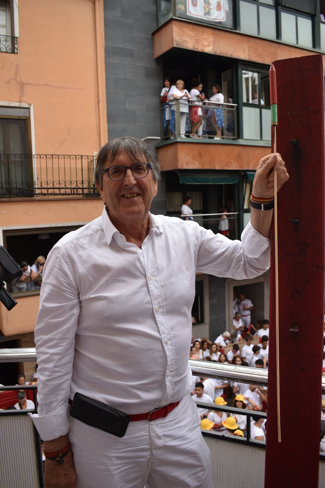 Fotos del chupinazo de fiestas de Azagra
