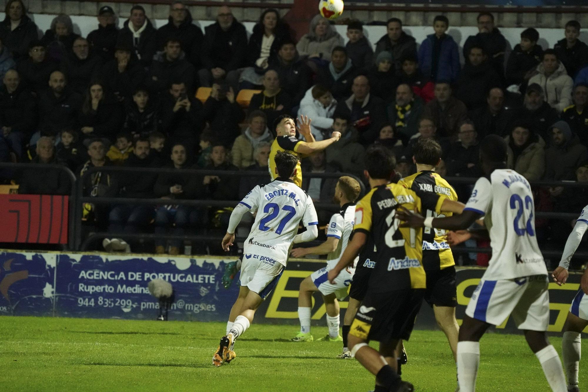 El Portugalete-Alavés, en imágenes