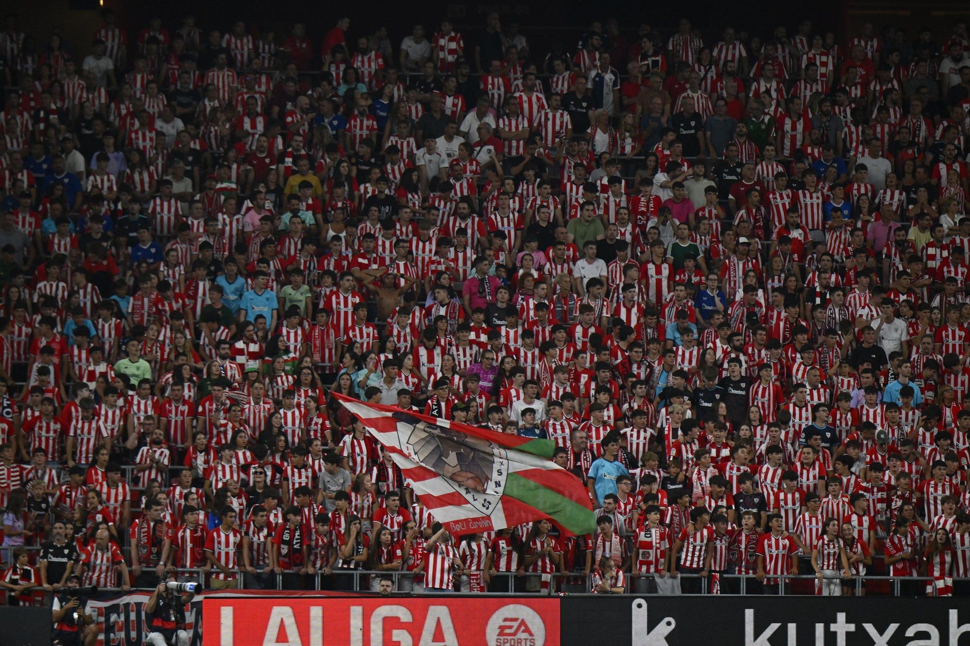 El Athletic - Rayo Vallecano, en imágenes