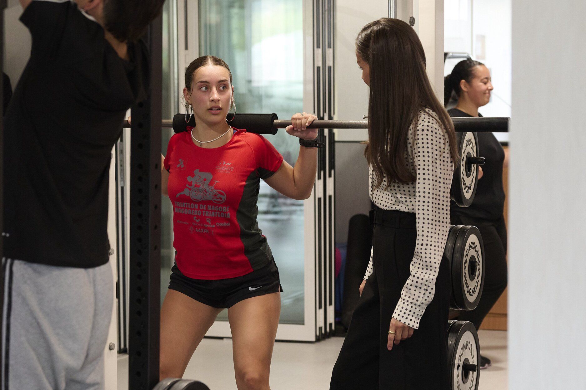 Fotos de la visita de la reina Letizia al CIP FP Lumbier IIP