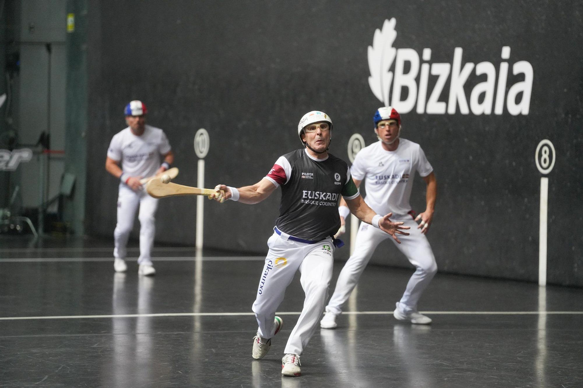 Gaubeka e Imanol superan a Necol-Brefel en la primera jornada de la Liga de Naciones en Bilbao.