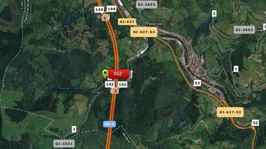 Fallece un menor en un accidente en el túnel de Eitza en Soraluze