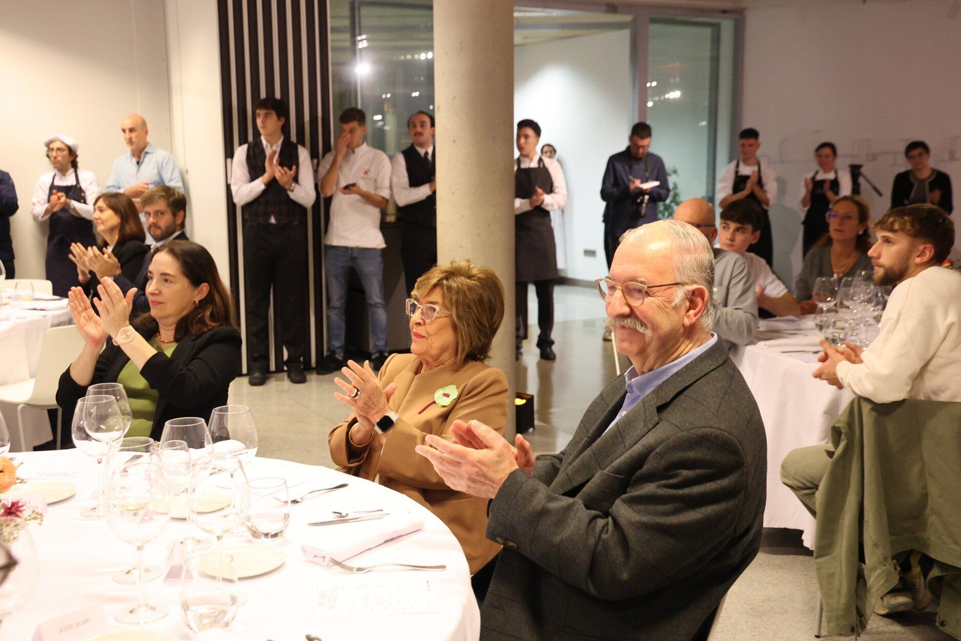 Homenaje a Pedro Subijana, 50 años de Akelarre y trabajo en la cocina.