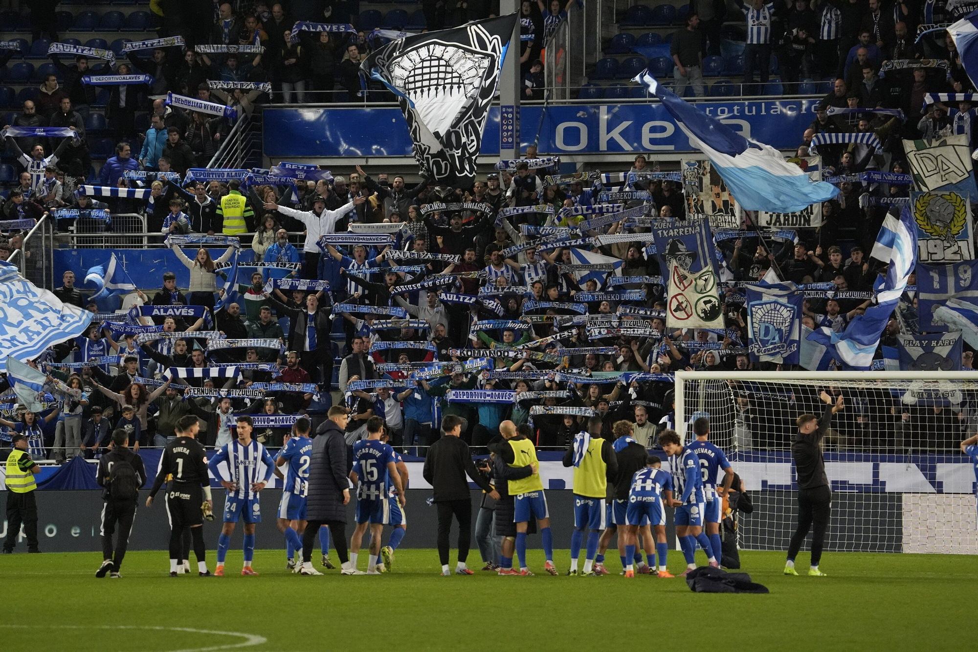 En imágenes: Todas las fotos del Alavés-Espanyol en Mendizorroza (2-1)