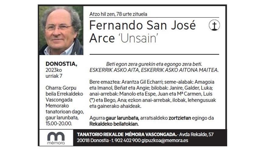 Fernando San José Arce