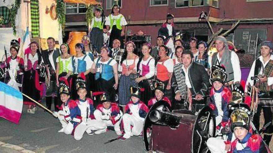 Ganadores del concurso de carrozas que se celebró el pasado viernes.