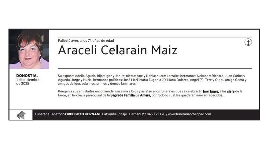 Araceli Celarain Maiz