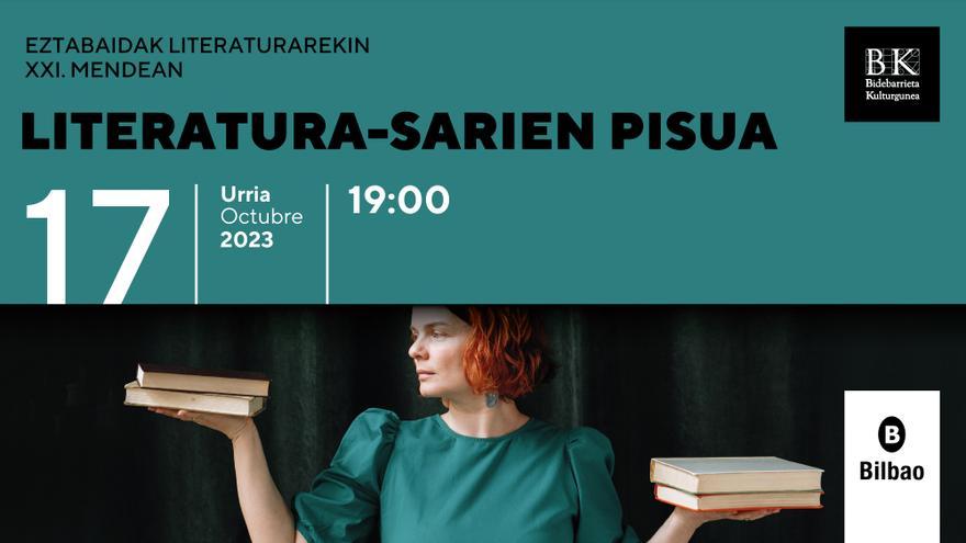 &#039;Eztabaidak literaturarekin&#039; zikloa itzuliko da asteartean Bidebarrietara