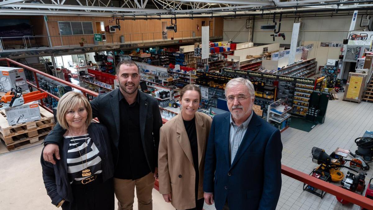 Lourdes Eraso, Daniel, Angélica y Jaime del Villar