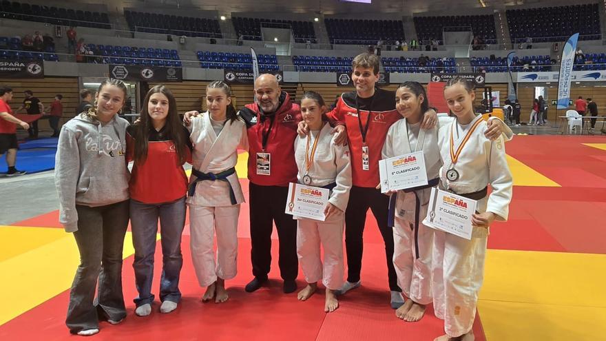Medallas navarras en las Supercopas de judo celebradas en Córdoba y Santander