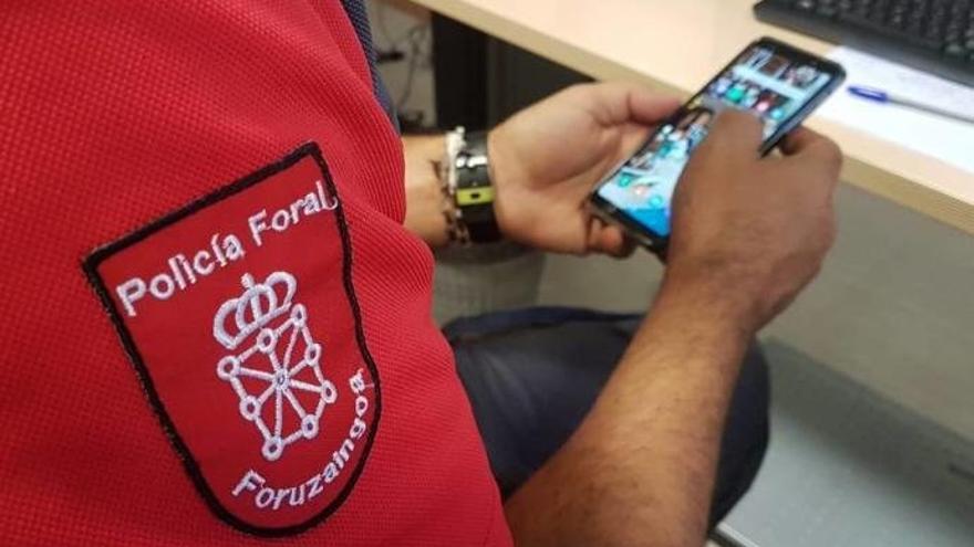 Agradecimiento a Policía Foral