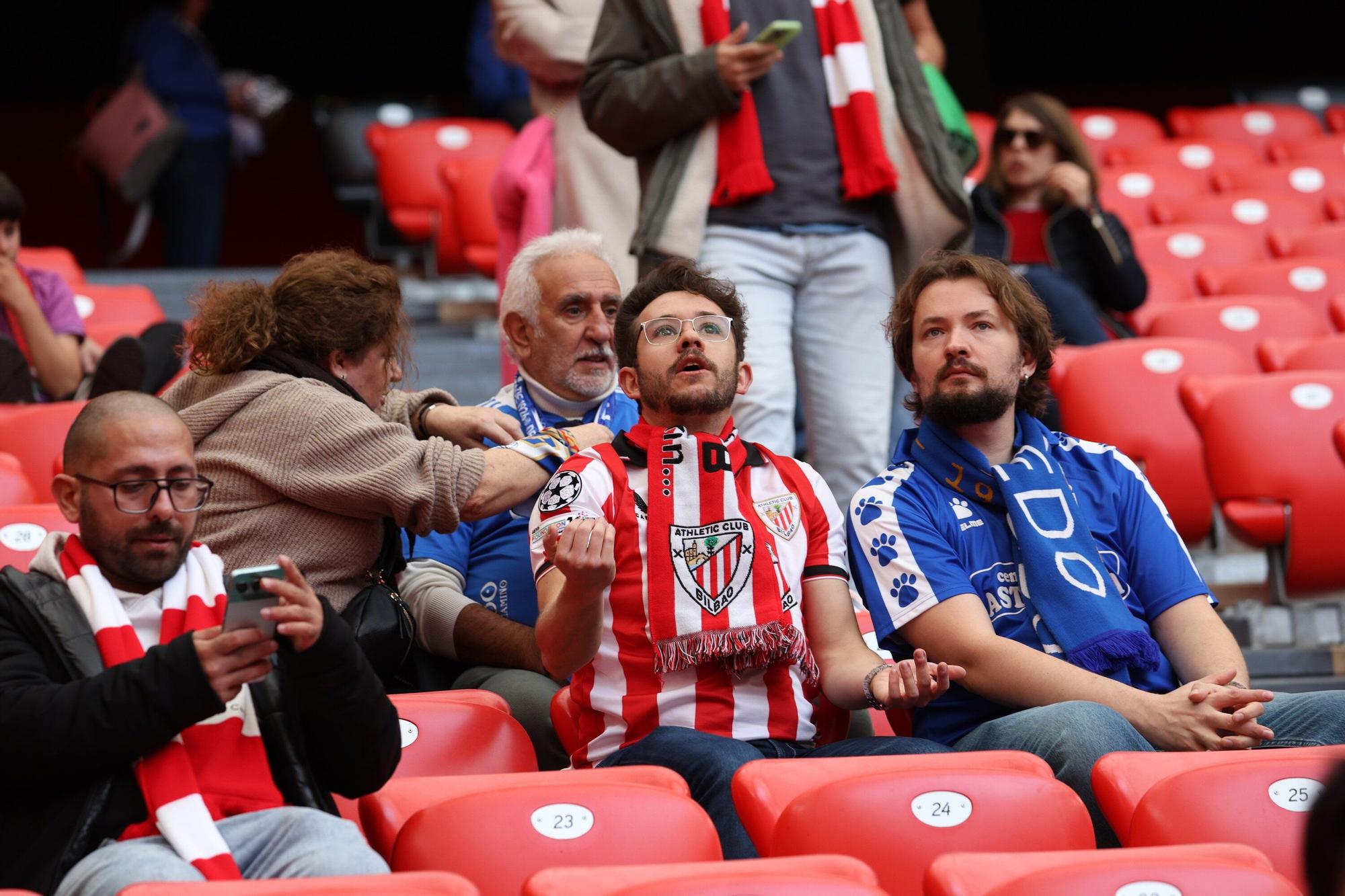 En imágenes: ¿Has estado en San Mamés viendo el Athletic-Real Oviedo? Búscate en nuestra galería