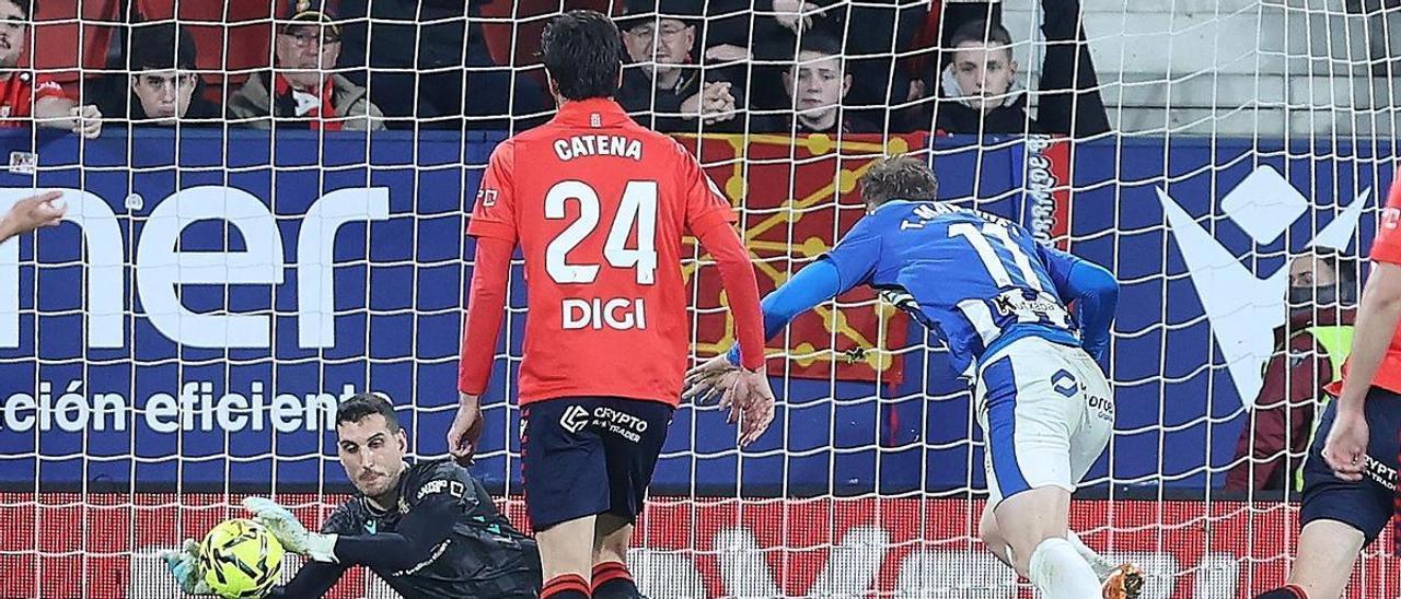 EN FOTOS | Las mejores imágenes del Osasuna - Alavés