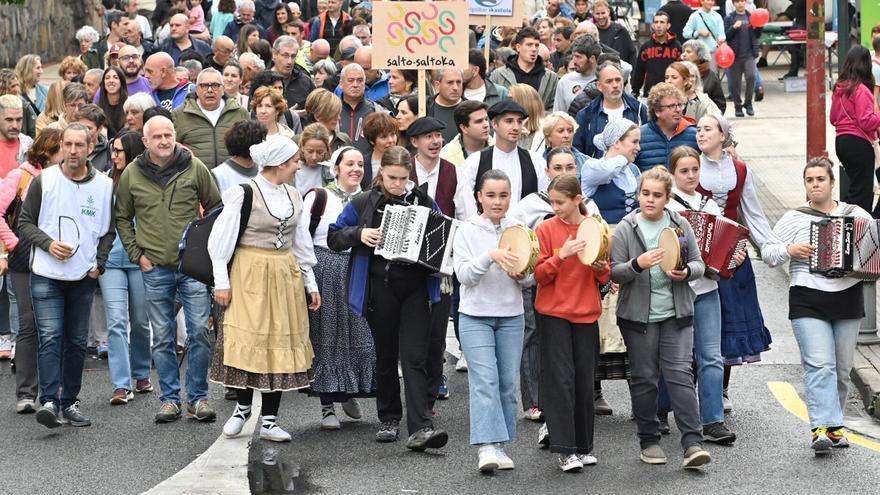Salto-saltoka, Elgoibarko Kilometroak aurre egin dio euriaren mehatxuari