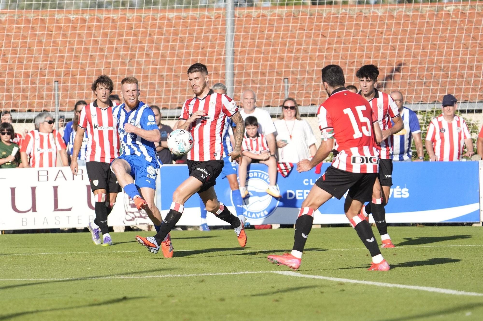 El Alavés-Athletic de pretemporada, en imágenes
