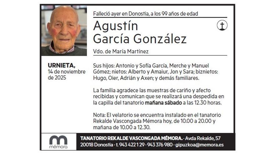 AGUSTIN GARCIA GONZALEZ