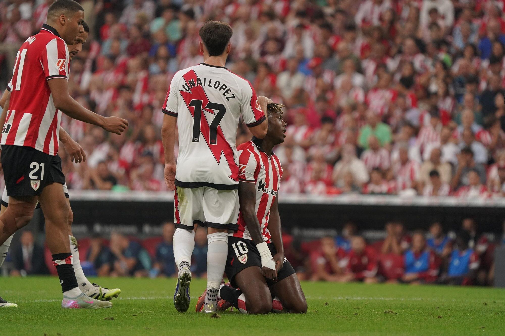 El Athletic - Rayo Vallecano, en imágenes