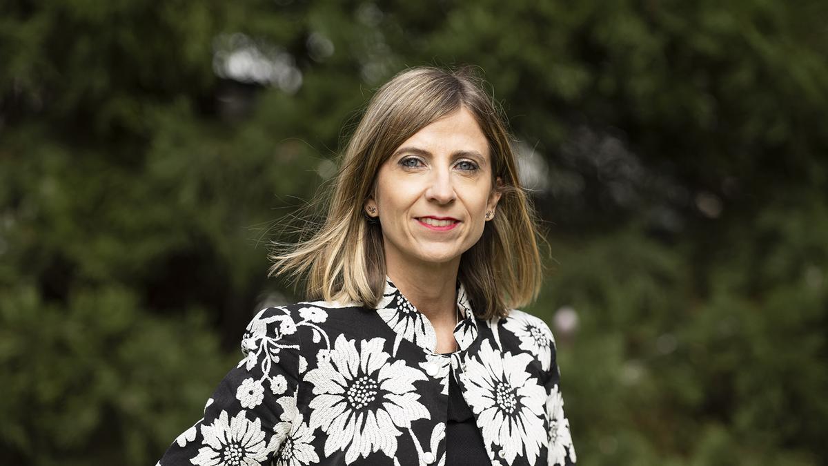 Ainhoa Remacha, en la UPNA.