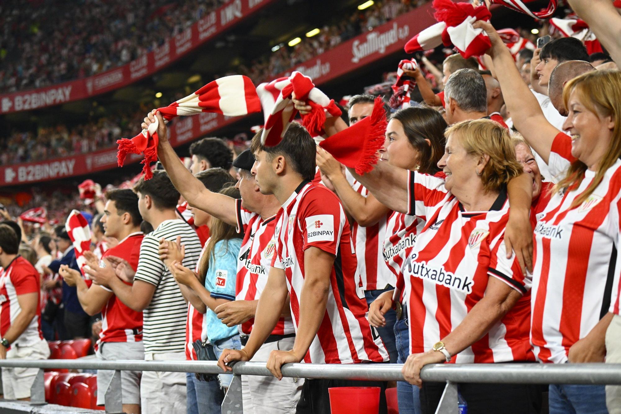 El Athletic - Rayo Vallecano, en imágenes