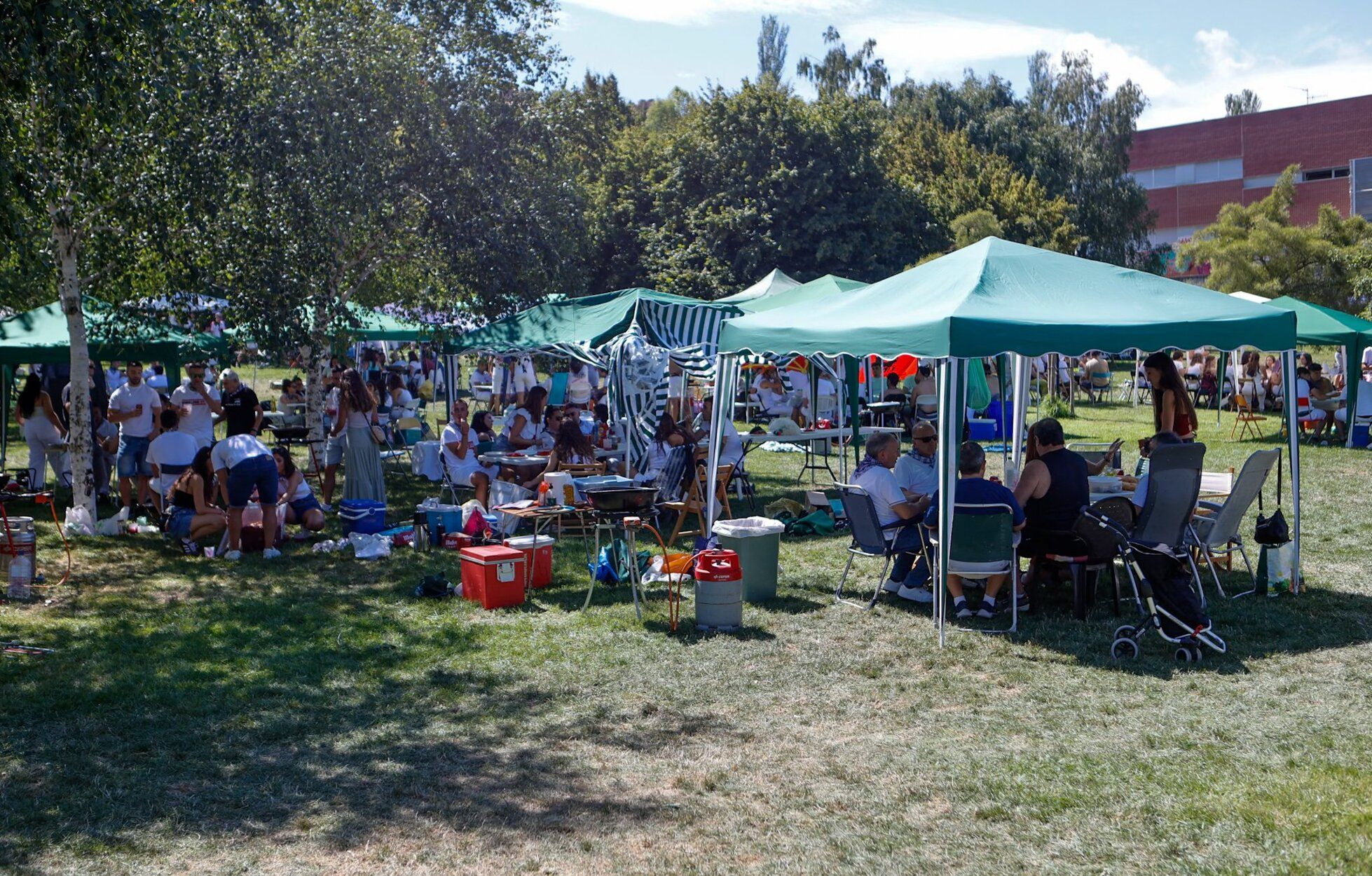 Fotos de los calderetes de fiestas de Mendillorri