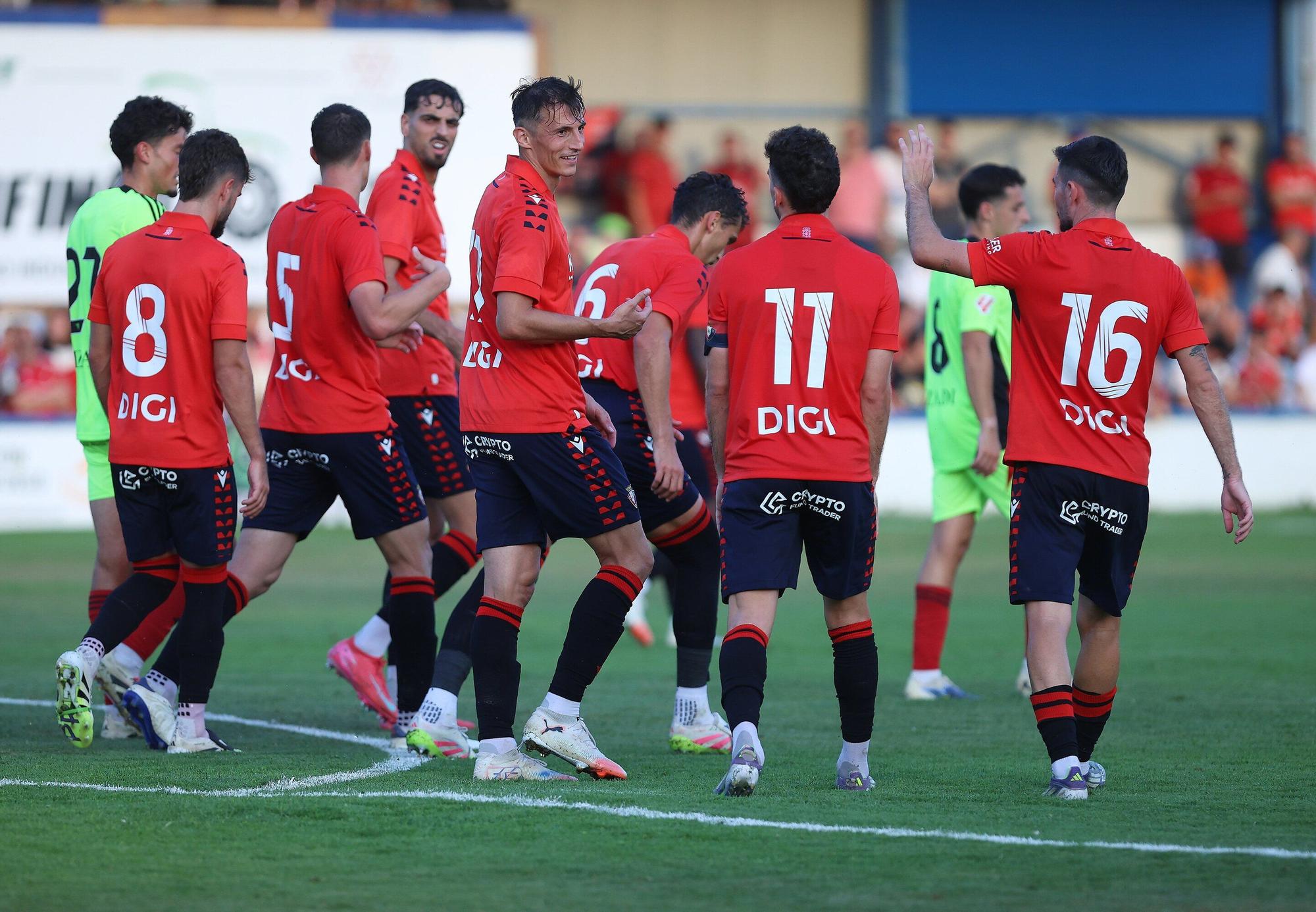 Osasuna logra en Tafalla su primer triunfo de pretemporada