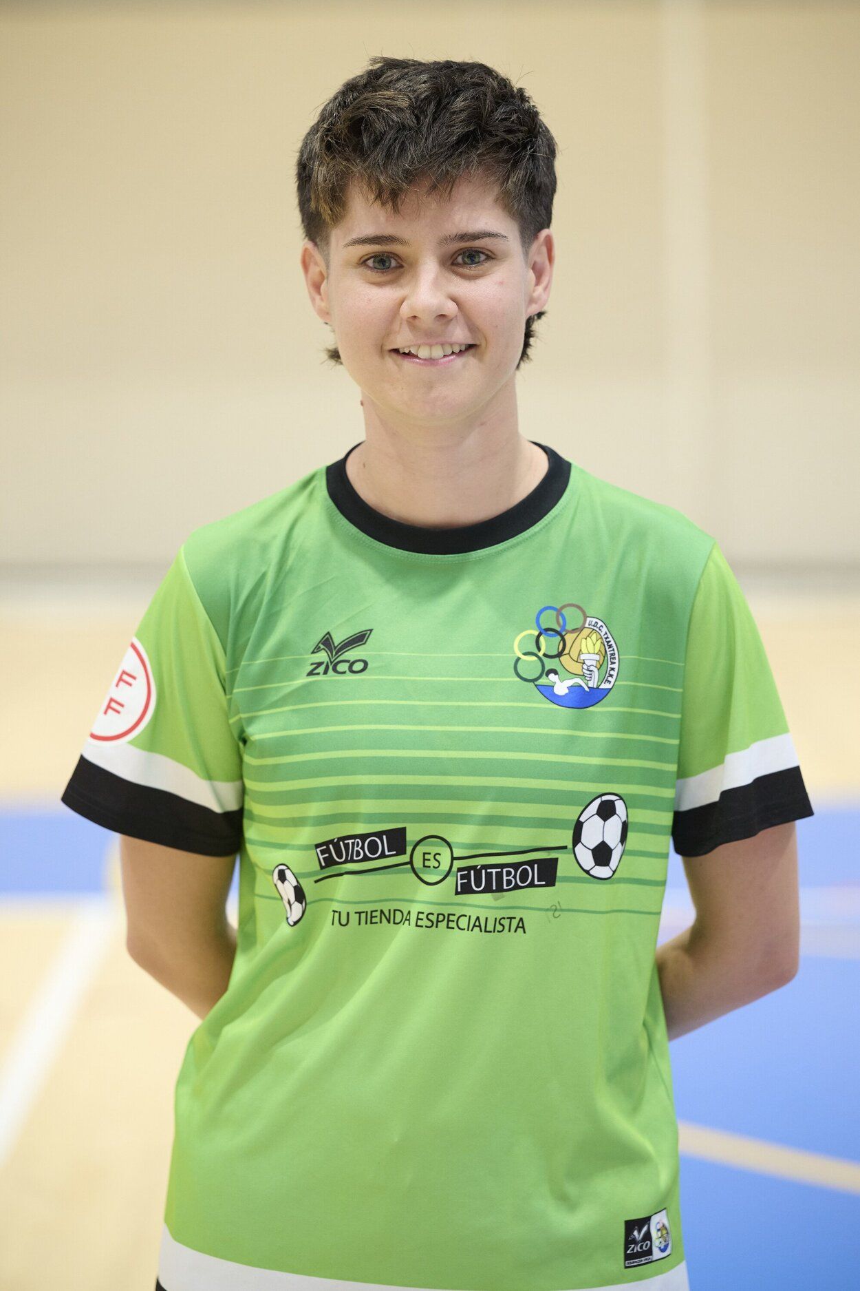 Fotos de la presentación del Txantrea de fútbol sala femenino
