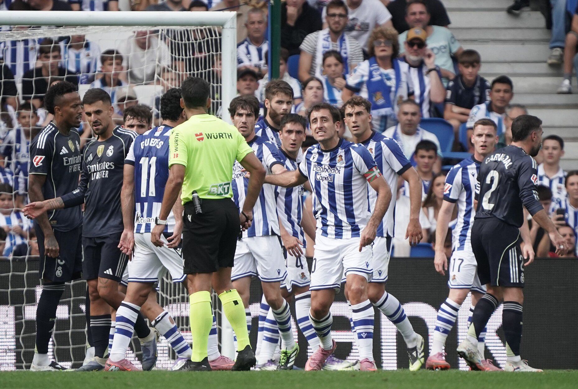 El Real Sociedad - Real Madrid, en imágenes