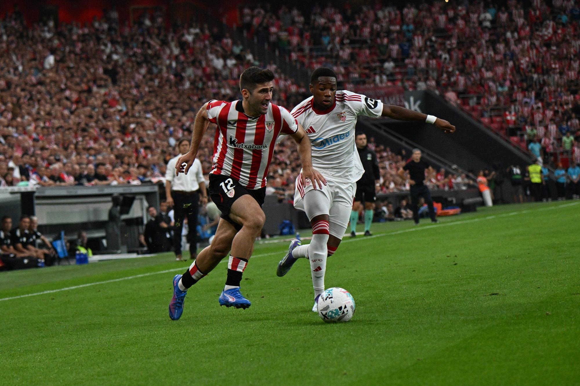 El Athletic-Sevilla, en imágenes