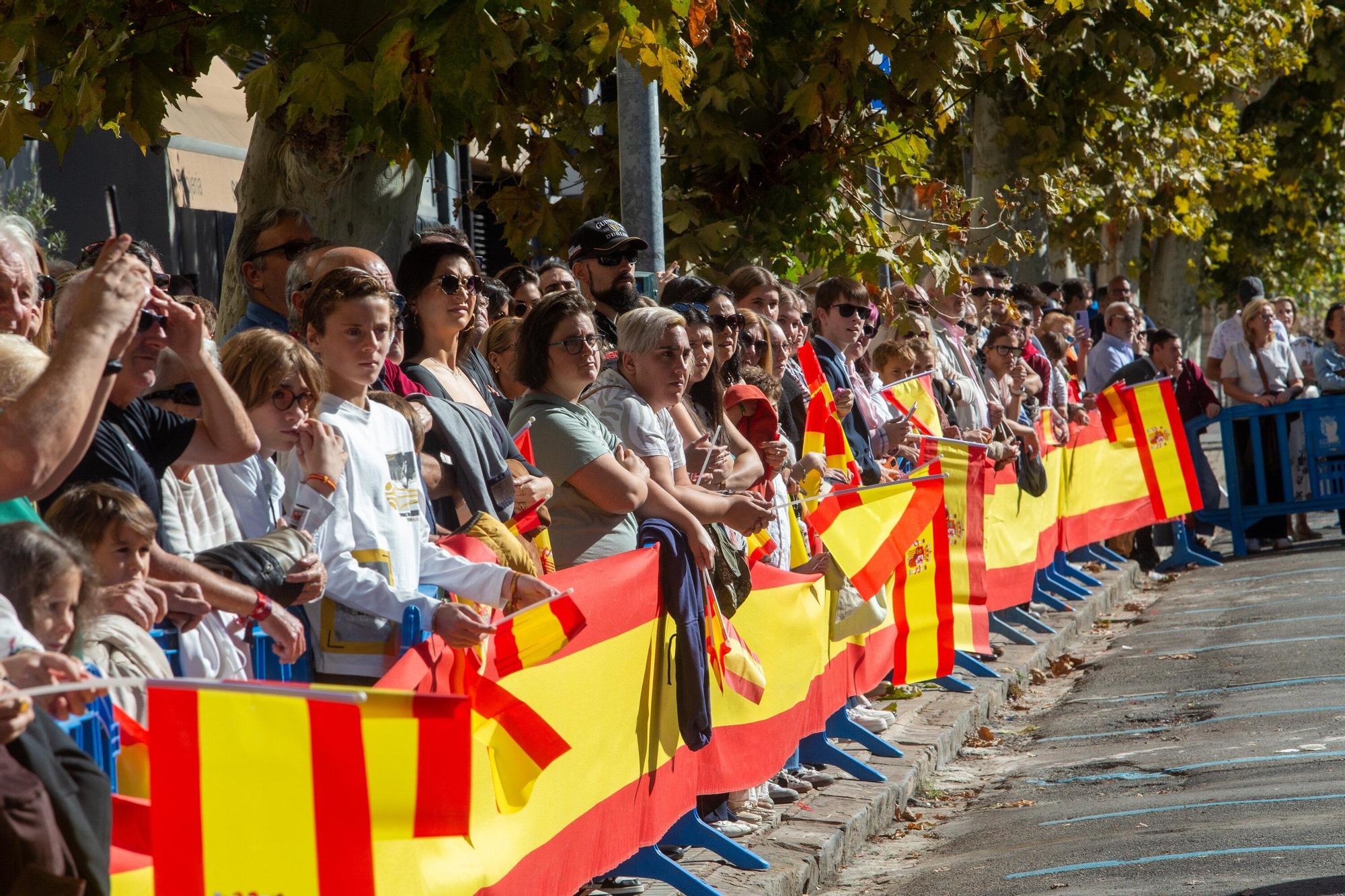 Fotos de la celebración de la Virgen del Pilar por la Guardia Civil de Navarra en Pamplona