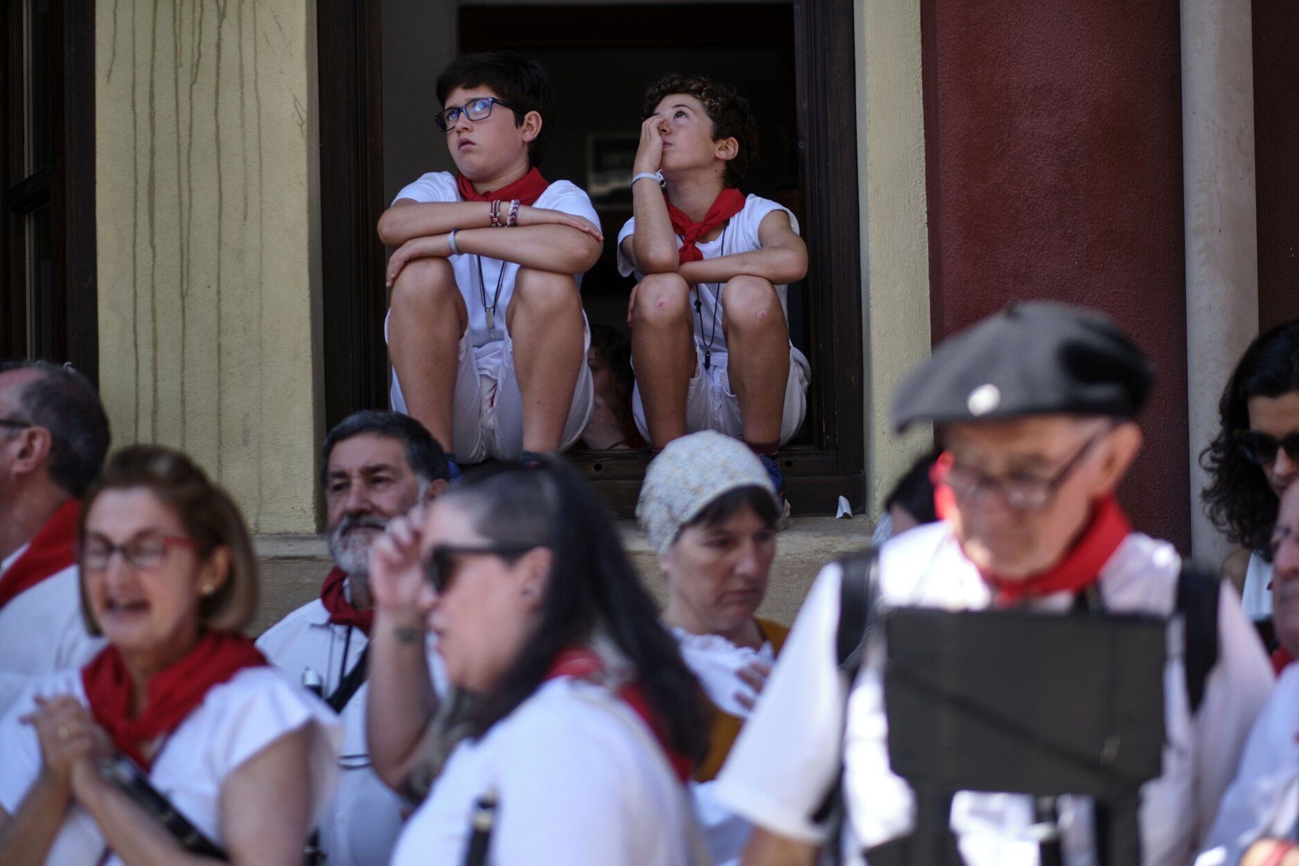 Fotos del inicio de las fiestas de Estella-Lizarra