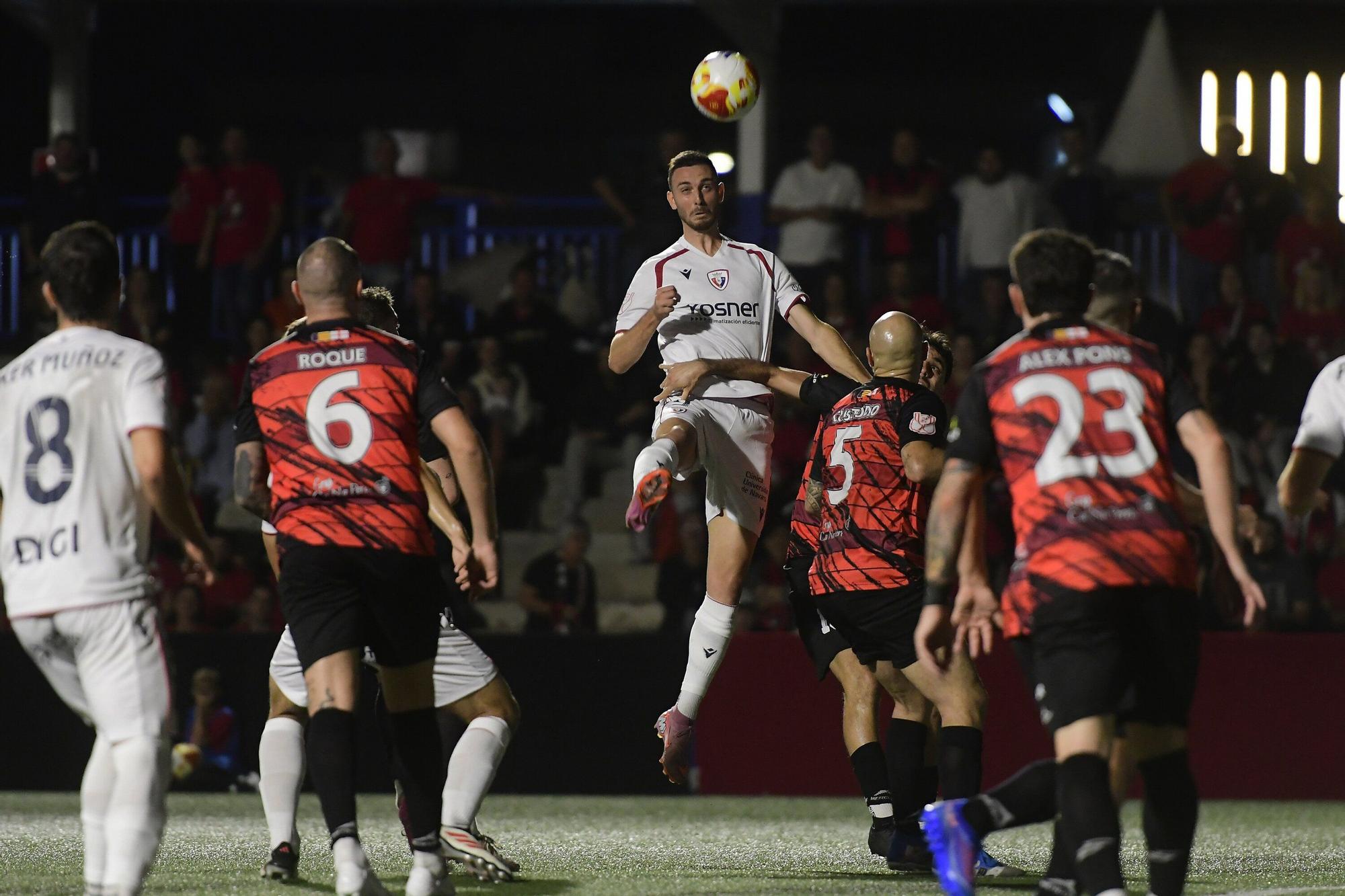 Fotos del partido de Copa del Rey Sant Jordi-Osasuna