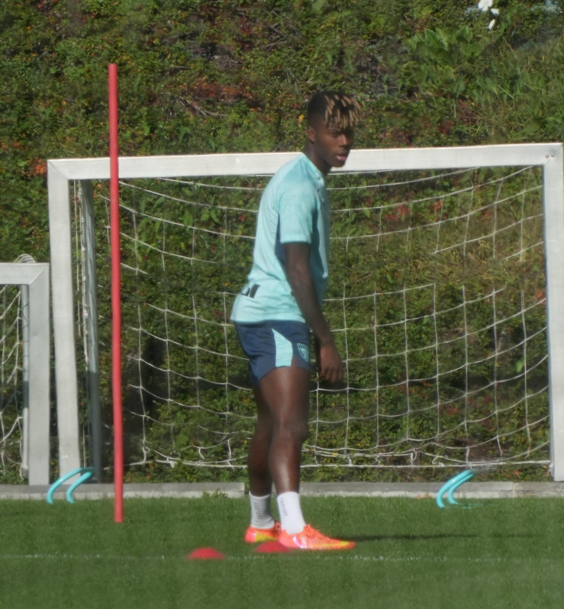 Entrenamiento del Athletic en Lezama