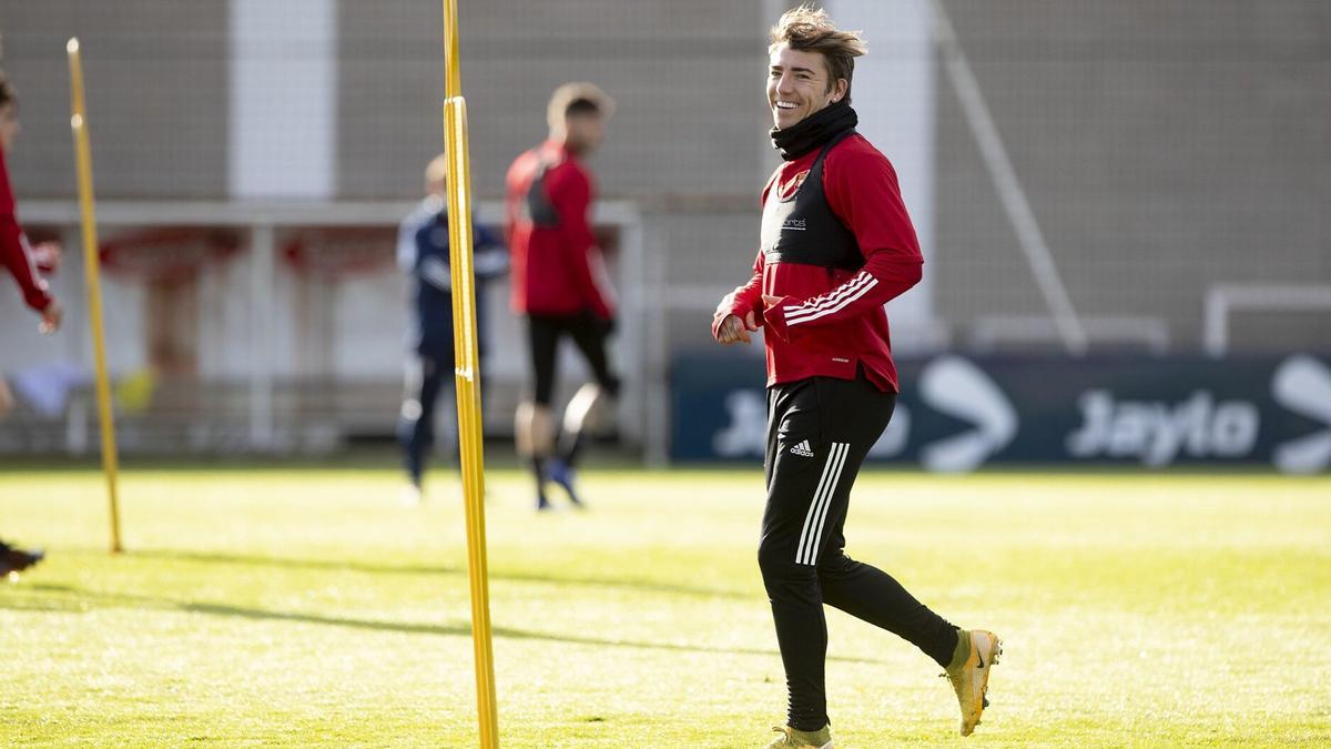 Brandon Thomas en su época de Osasuna