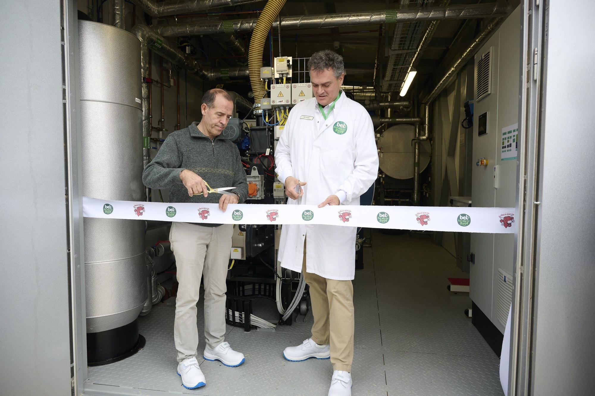 Fotos de la visita a la fábrica en Iraizotz de Grupo Bel