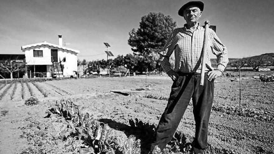 Alfonso, uno de los hortelanos que participan en el documental.