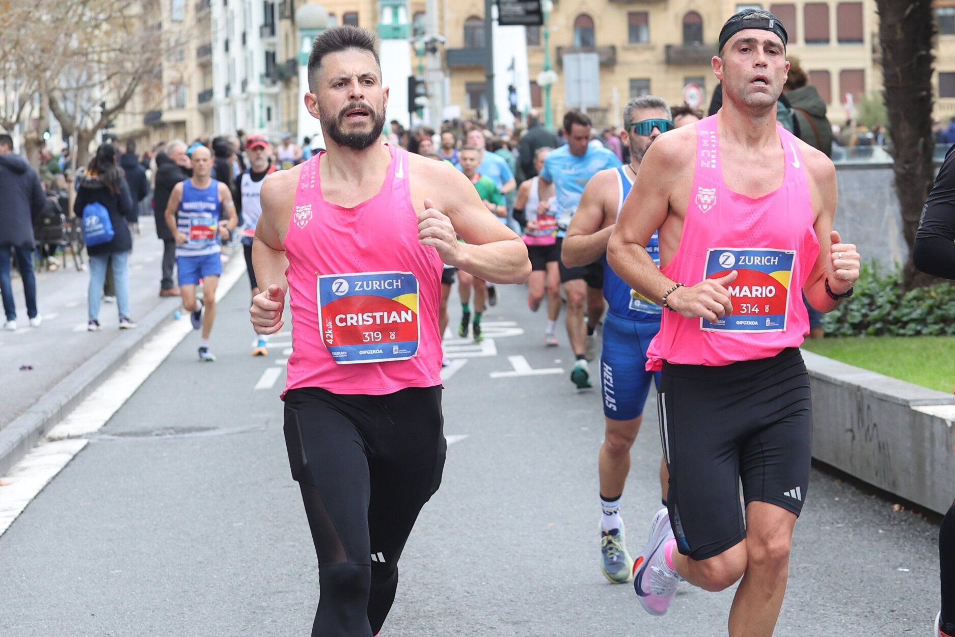 La 46 edición de la Maratón de San Sebastián, en imágenes