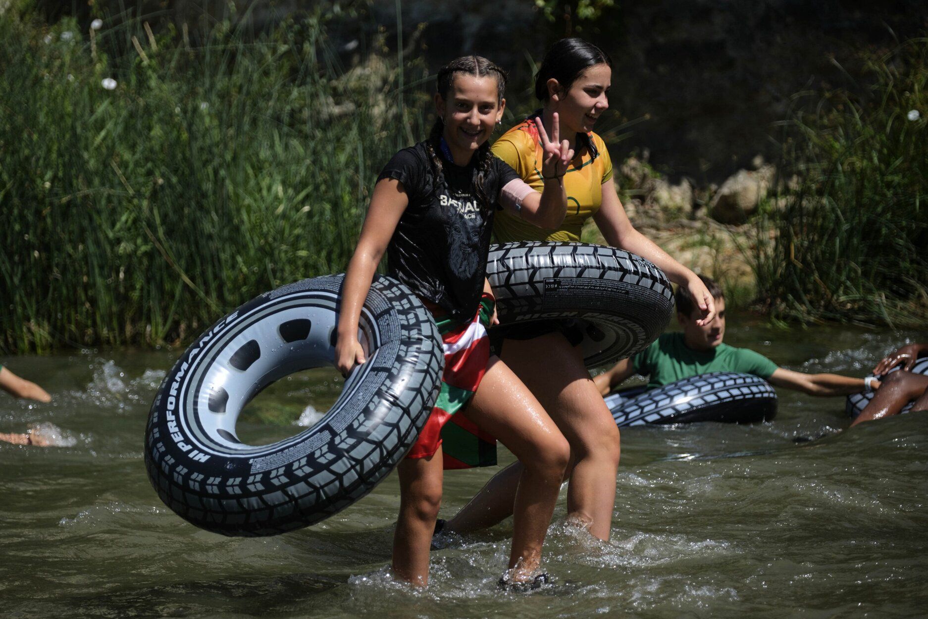 Fotos del inicio de las fiestas de Estella-Lizarra