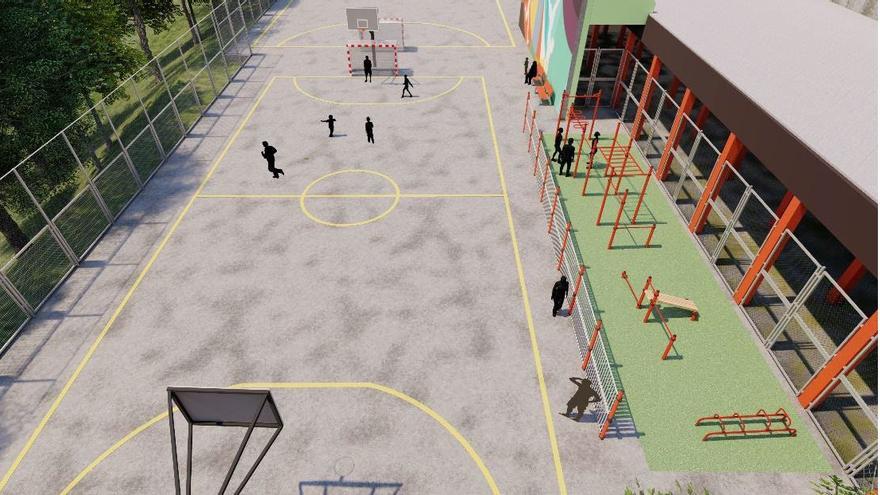 Pista deportiva en Altamira