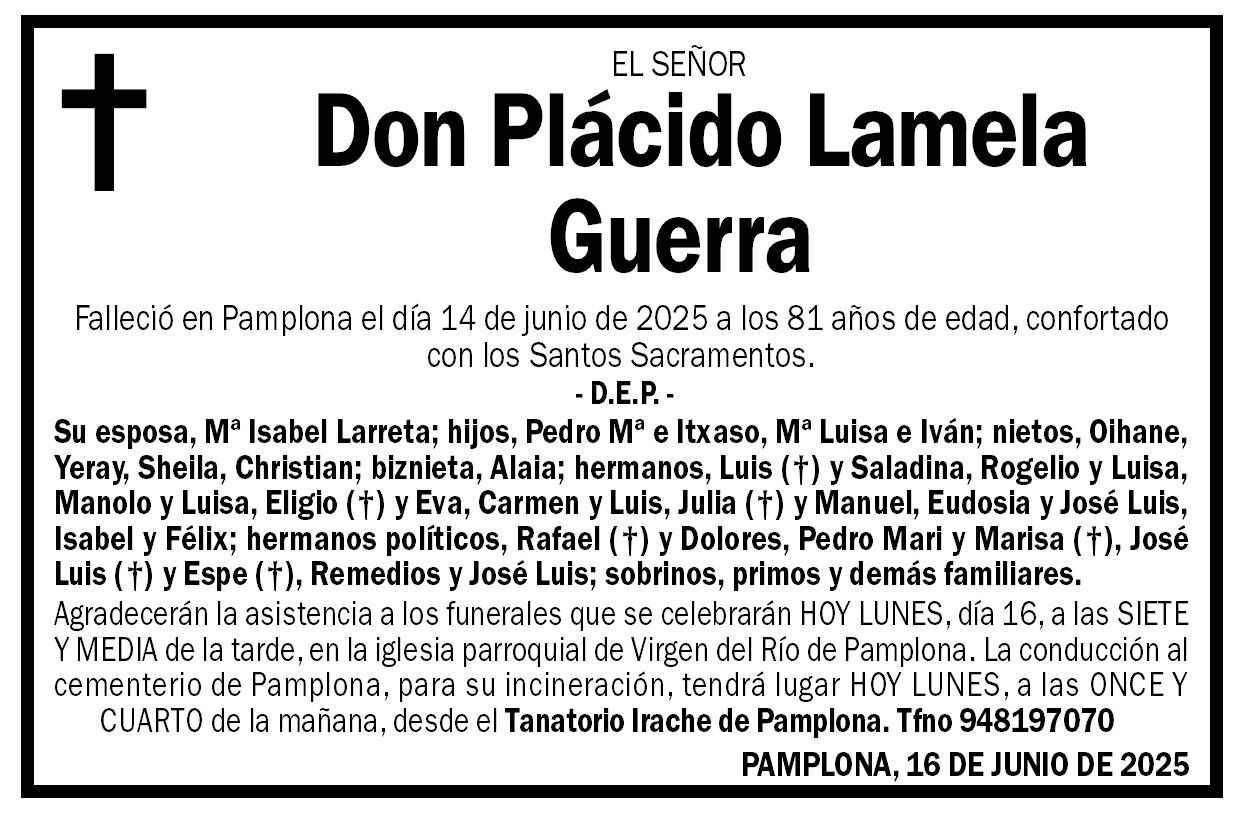 Plácido Lamela Guerra