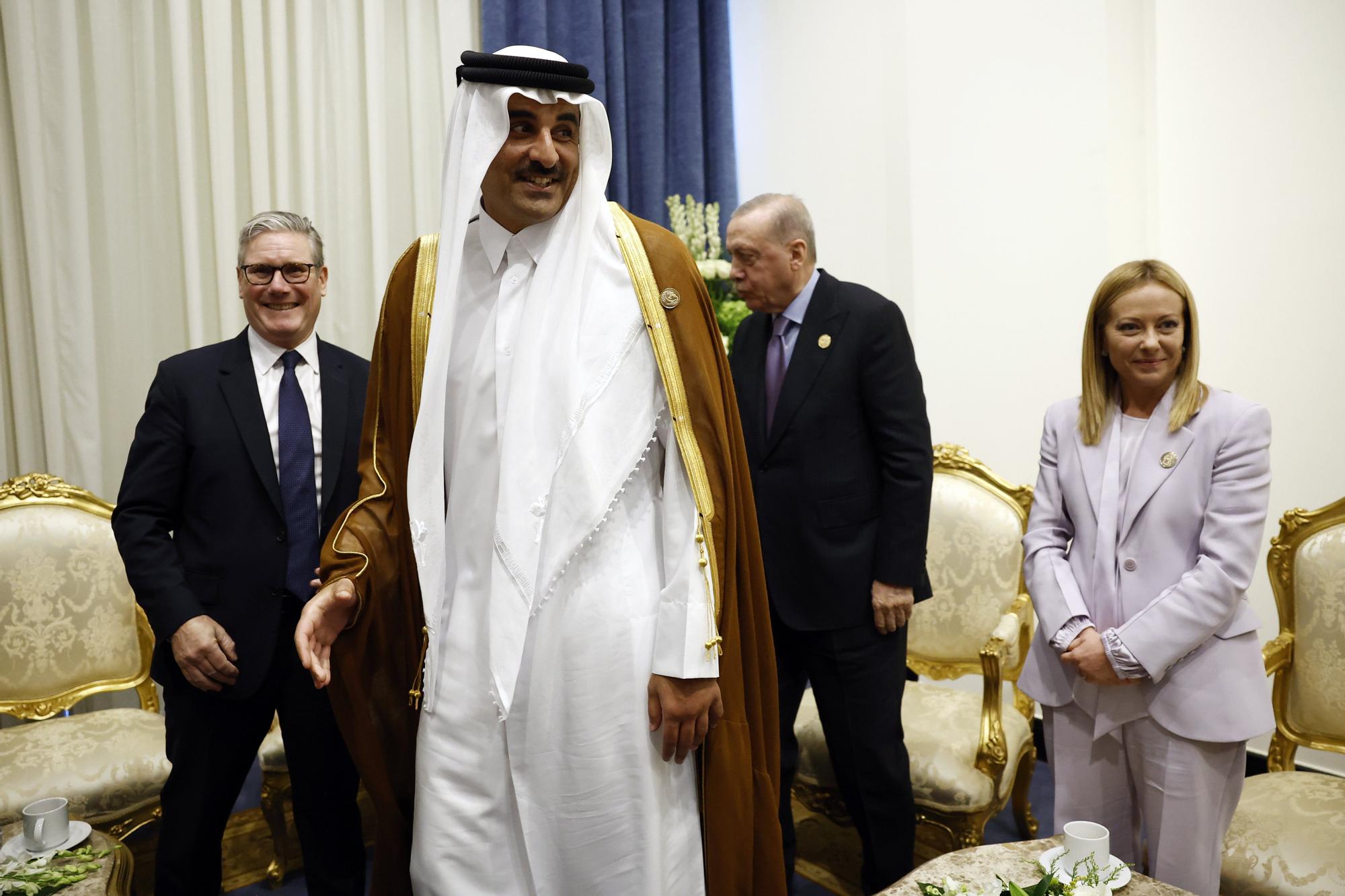 Mandatarios de todo el mundo participan en Egipto en el final del conflicto en Gaza